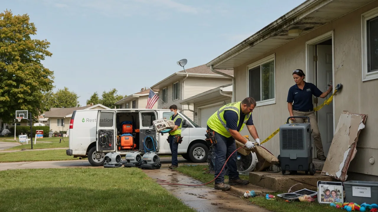Water Damage Restoration in Fremont, IA near me